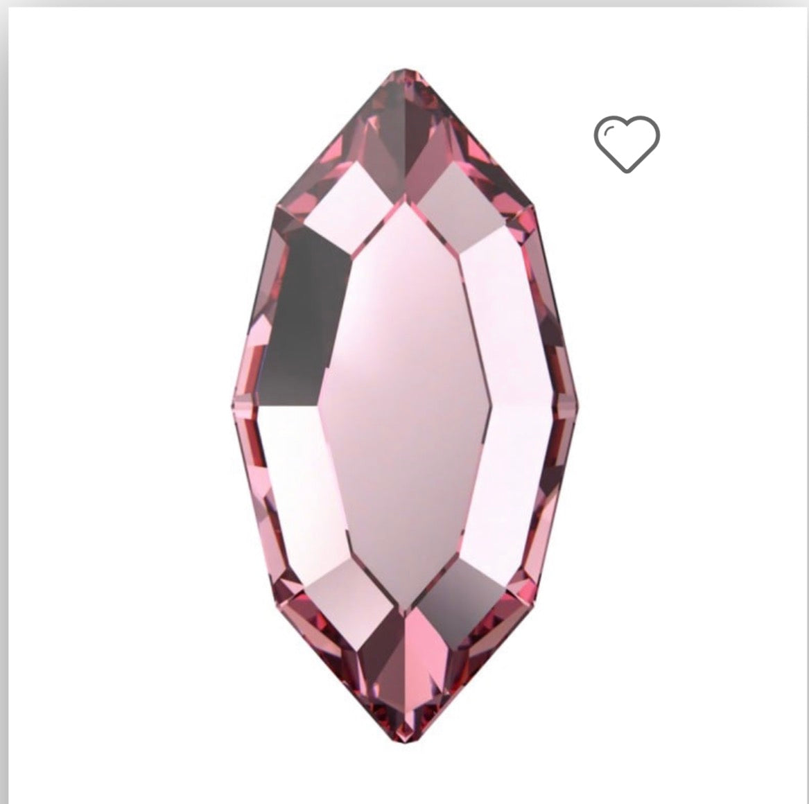 Swarovski Crystal Oval