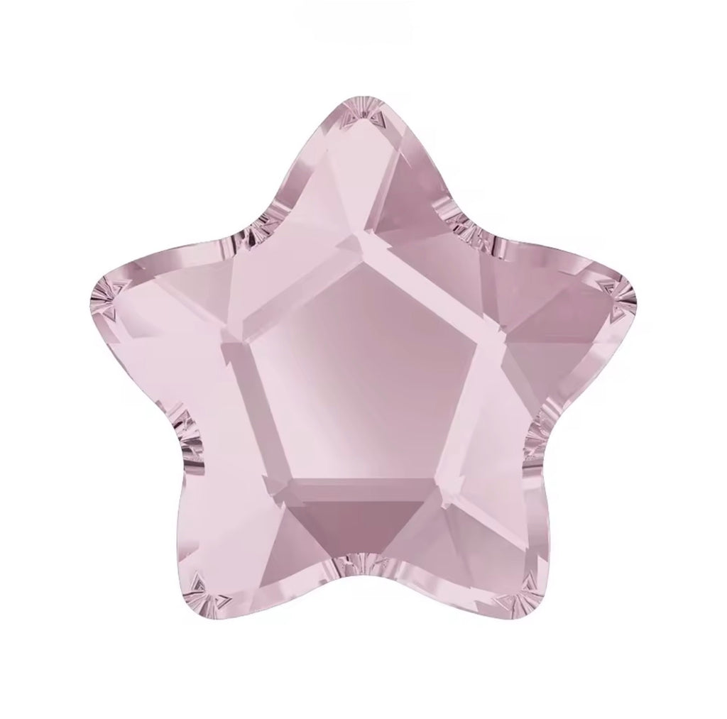 Swarovski 4mm Star Flower - Rose