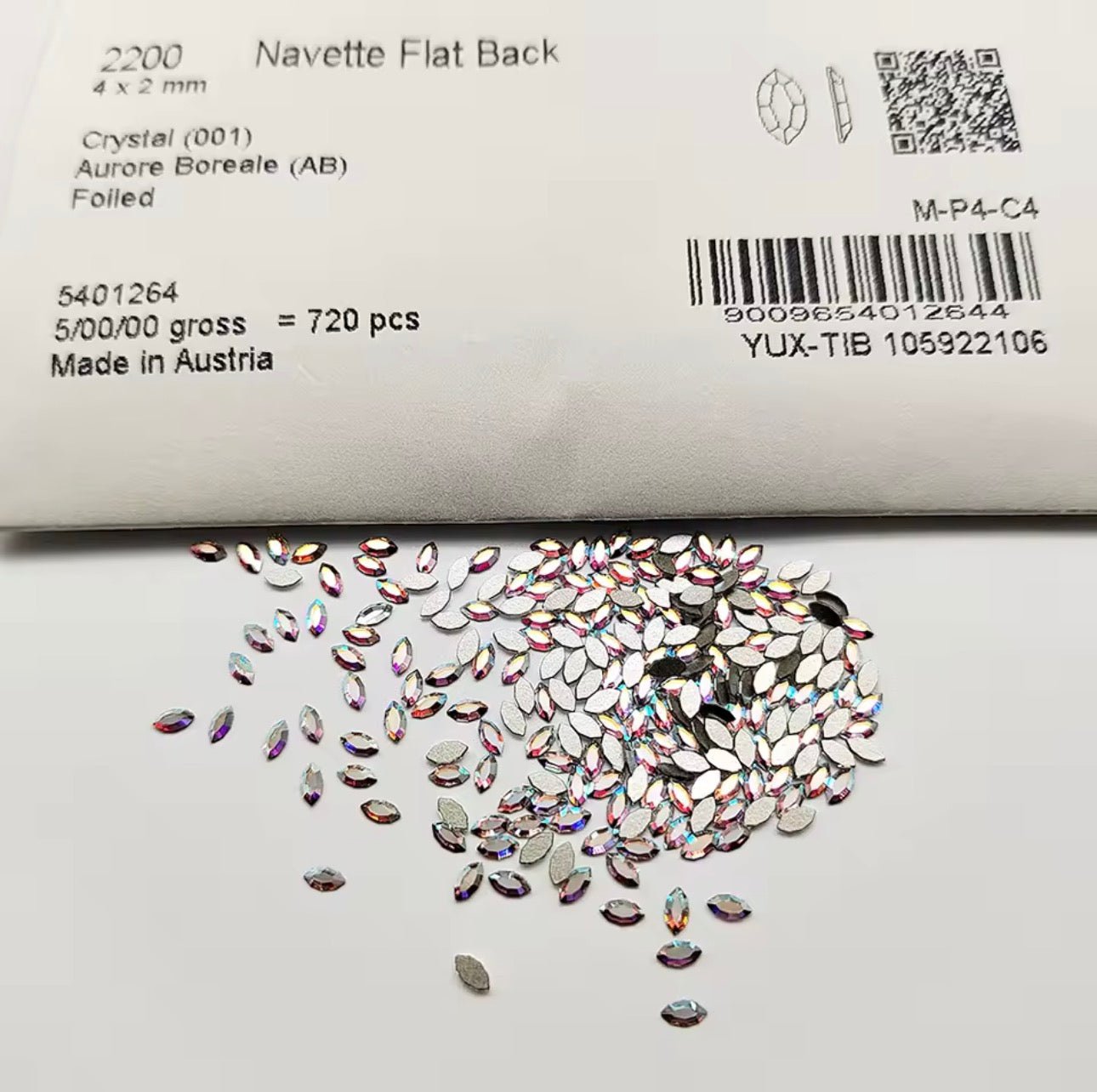 Swarovski Crystal Oval
