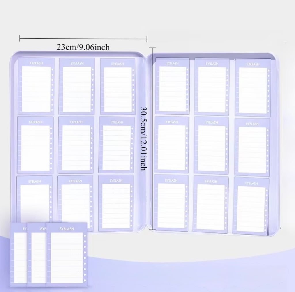 Big Case with magnetic lash palettes