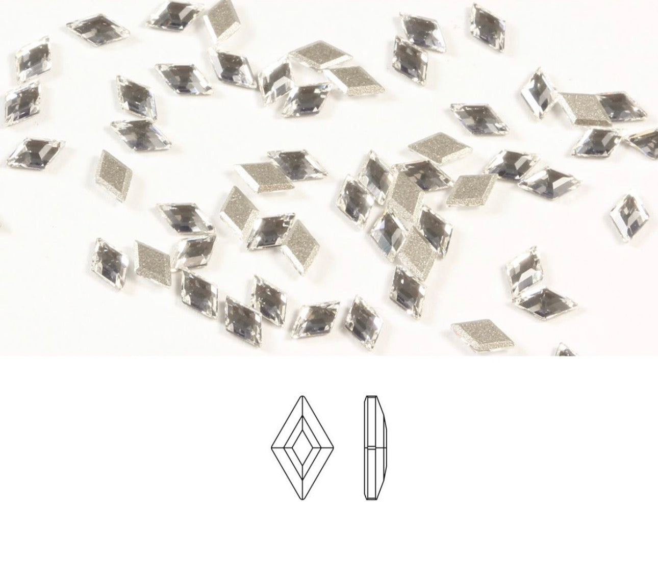 Swarovski - rhombus Crystal