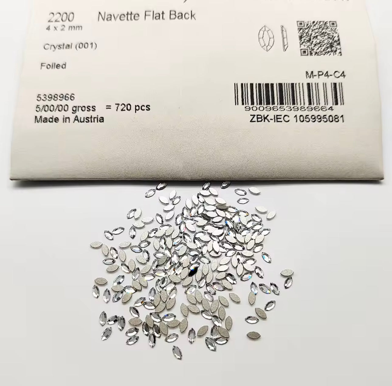 Swarovski Crystal Oval