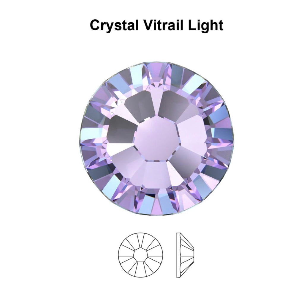 Swarovski 💎 Pyöreät värilliset kristallit