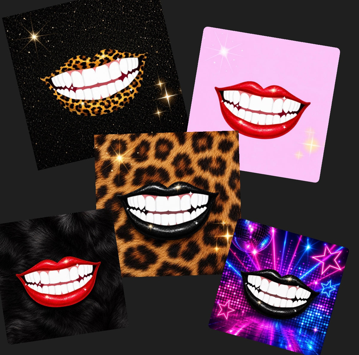 Hammaskorujen design-kortit