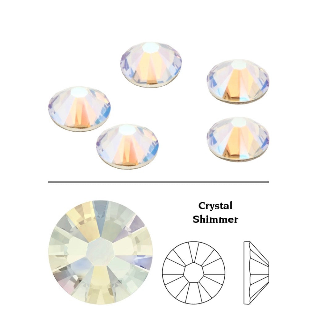 Swarovski 💎 Pyöreät värilliset kristallit