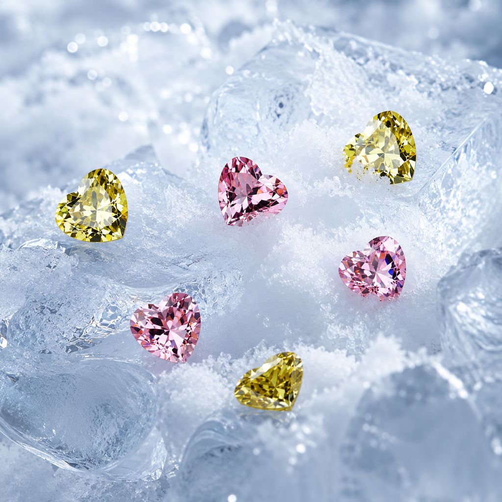 Micro Heart ❤️ tooth gems