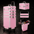 4-in-1 Rolling Makeup Case