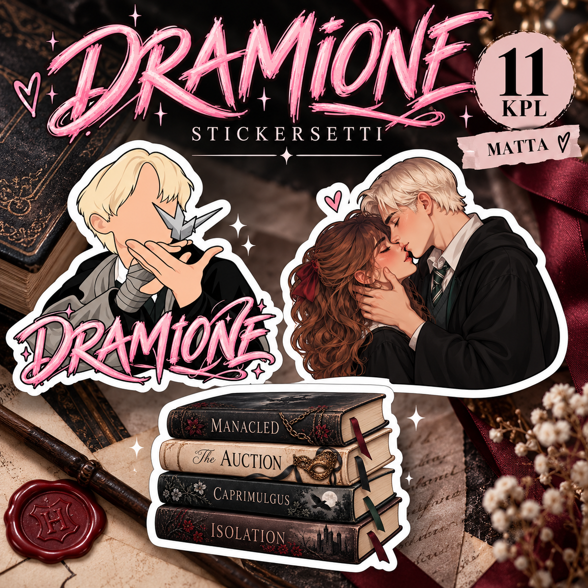 Sticker Pack •Dramione•