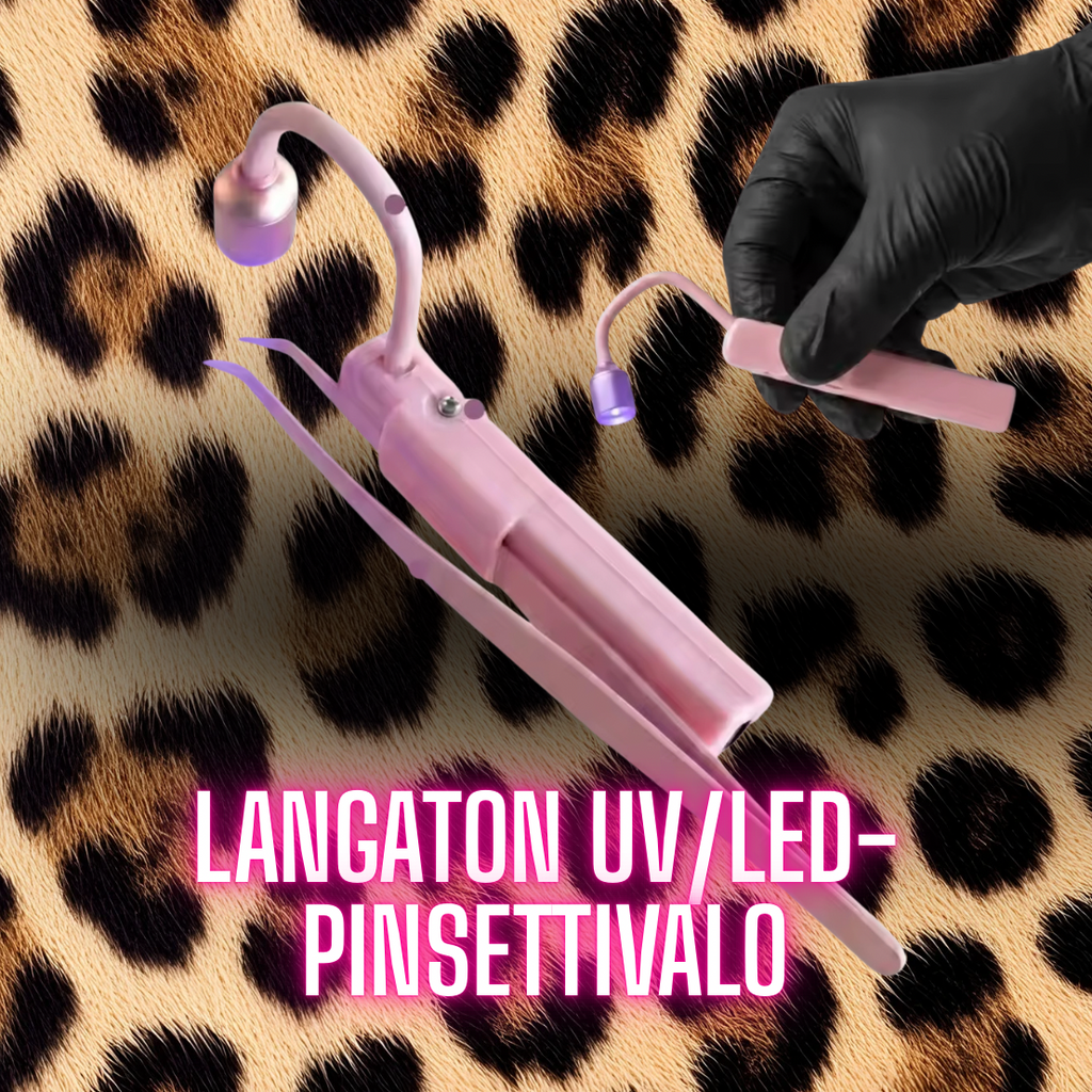 LANGATON UV/LED-pinsettivalo (lisäosa pinsetteihin)