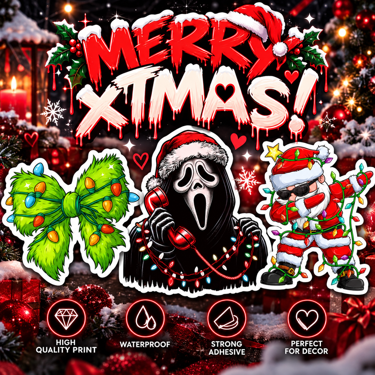 Sticker Pack • Merry Xtmas • 🎄