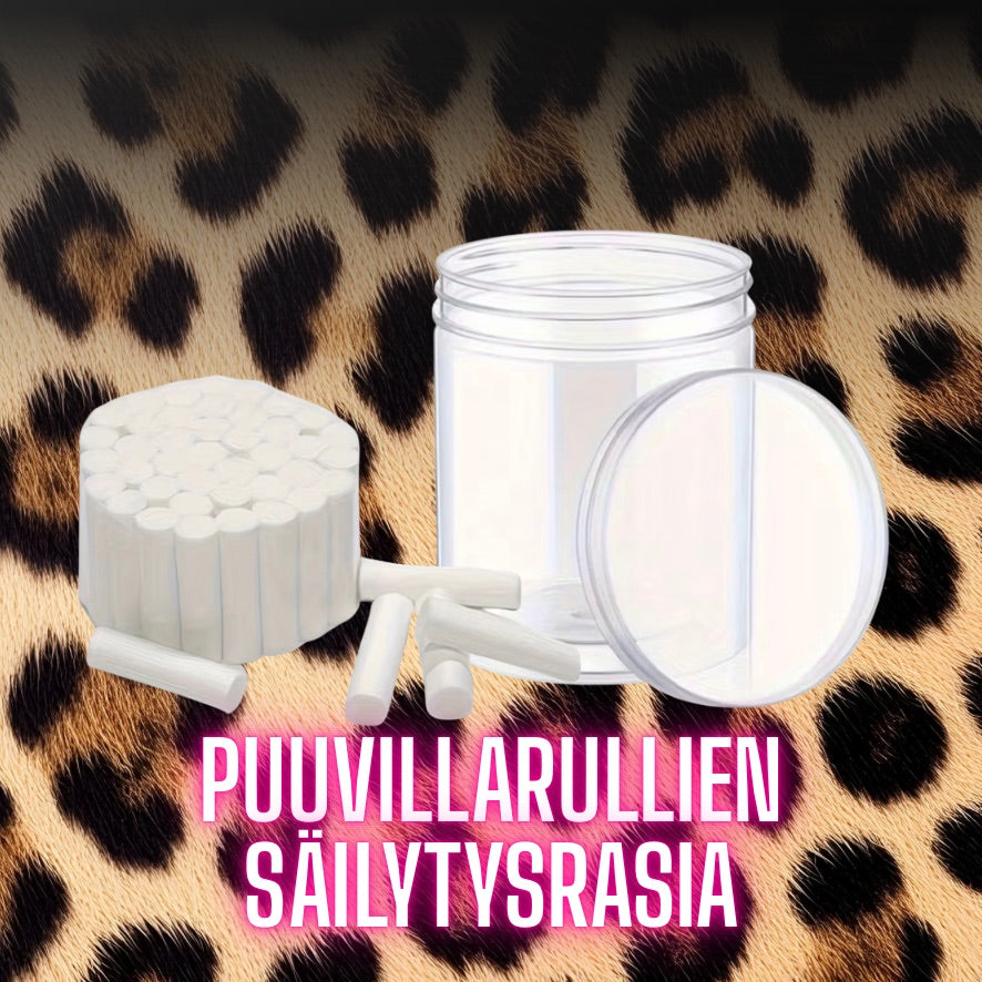 Puuvillarullien säilytysrasia