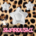 Swarovski 4mm Star Flower- hopea